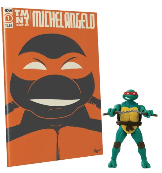 Michelangelo Comic and Action Figure